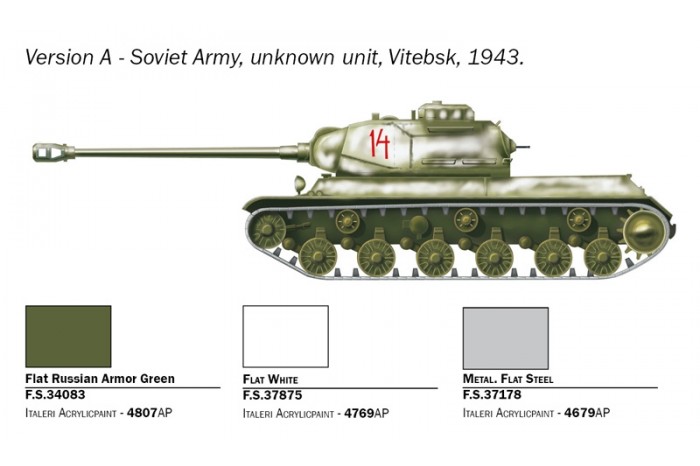 Fast Assembly - IS-2 (1:72) - 7502