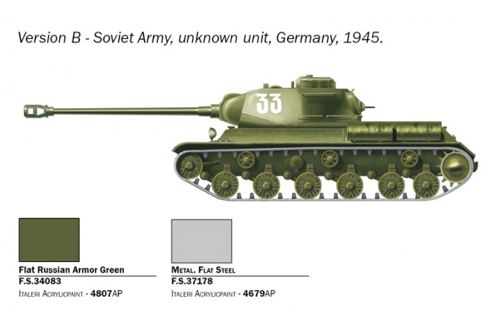 Fast Assembly - IS-2 (1:72) - 7502