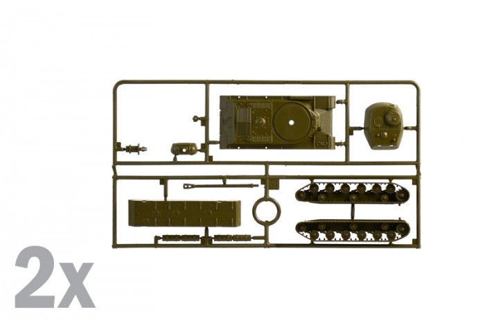 Fast Assembly - IS-2 (1:72) - 7502