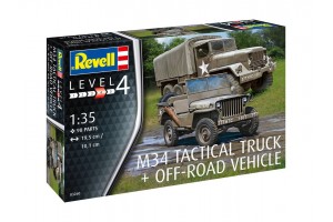M34 Tactical Truck & Off Road Vehicle (1:35) - 03260