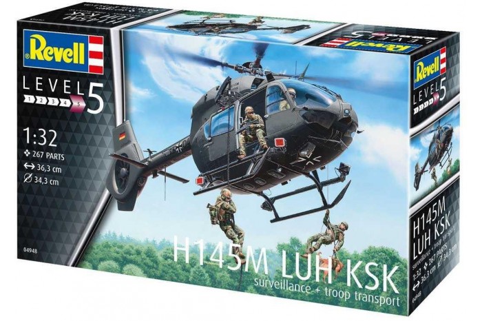 Plastic ModelKit vrtulník 04948 - H145M LUH KSK (1:32)