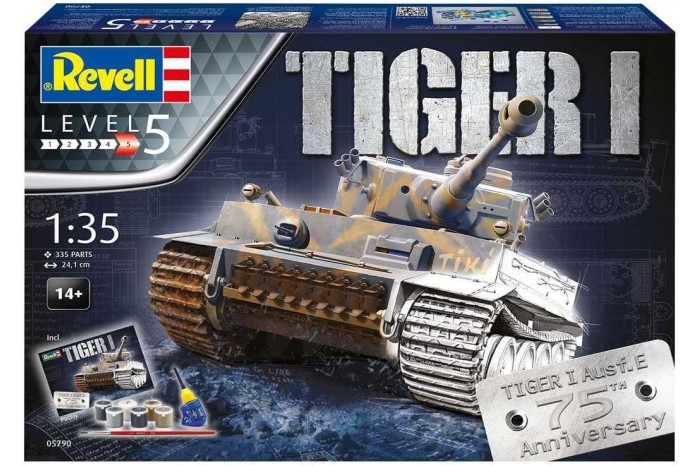 Gift-Set tank 05790 - 75 Years Tiger I (1:35)