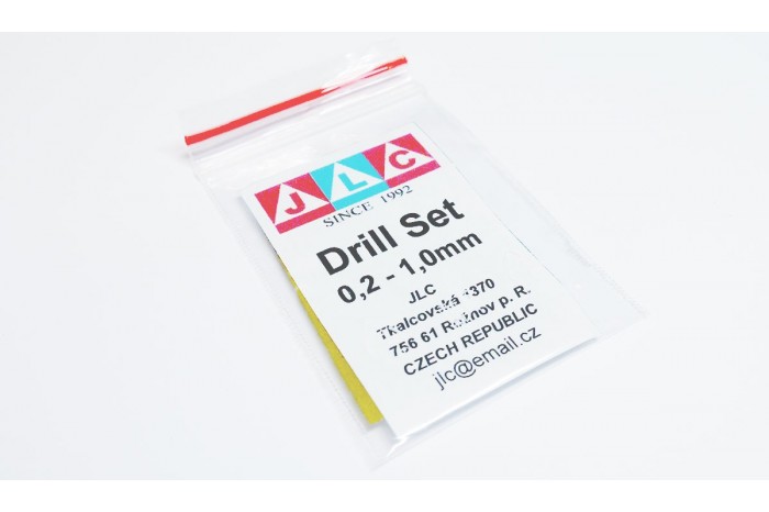 Drill set 0,2 - 1 mm - P008