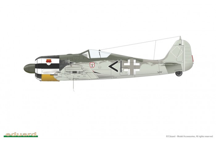 Fw 190A early versions (1:48) - R0016