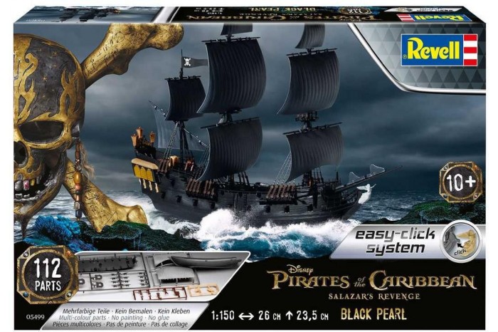 EasyClick loď 05499 - Black Pearl (1:150)