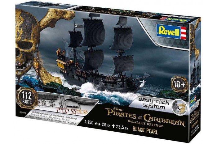 EasyClick loď 05499 - Black Pearl (1:150)