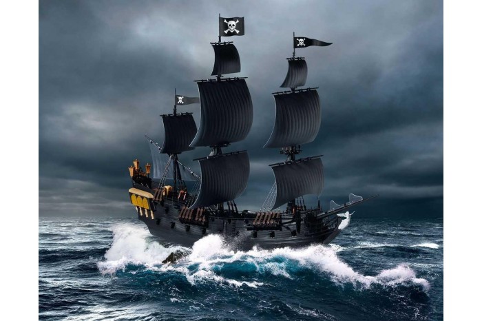 EasyClick loď 05499 - Black Pearl (1:150)