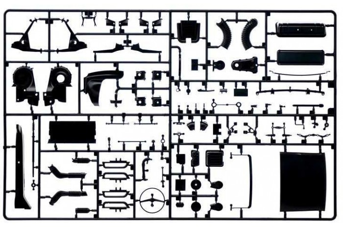 Model Kit auto 4703 - FIAT 500 F 1968 (1:12)