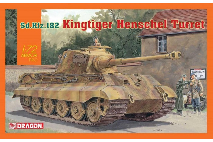 Sd.Kfz.182 Kingtiger Henschel Turret (1:72) - 7558