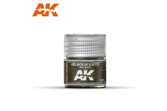 087: Gelboliv (Late) RAL 6014