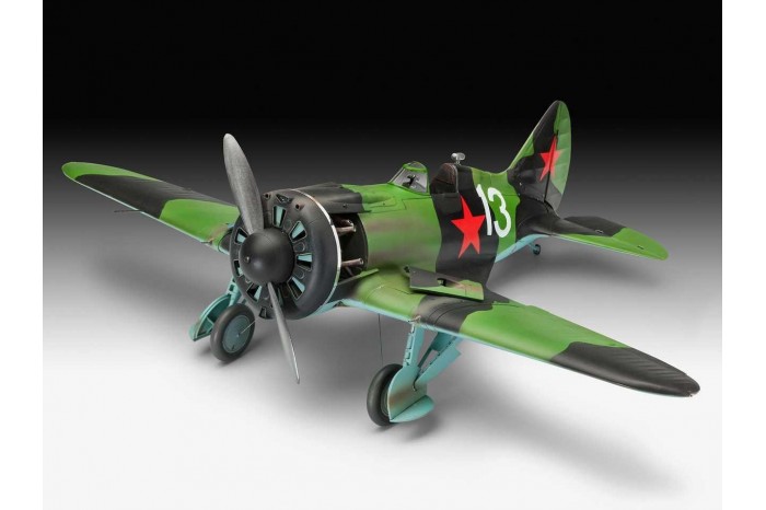 Plastic ModelKit letadlo 03914 - Polikarpov I-16 type 24  Rata (1:32)