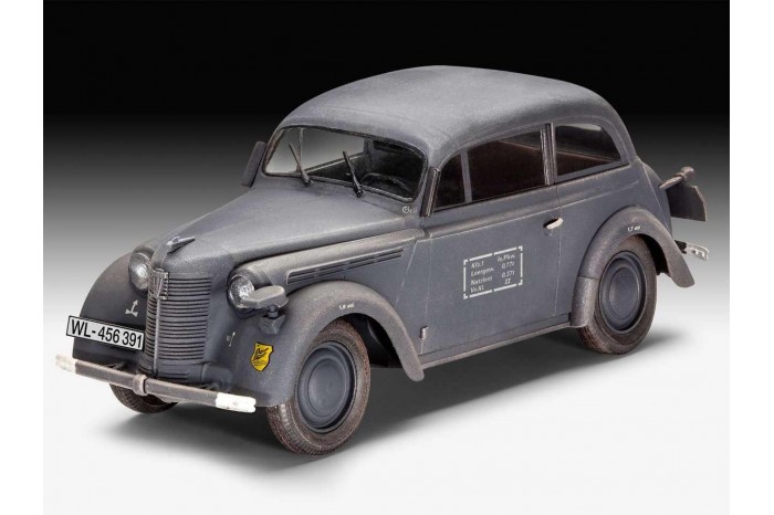 Plastic ModelKit military 03270 - German Staff Car KADETT K38 SALOON (1:35)