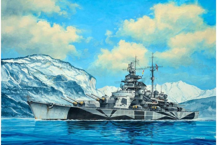 ModelSet loď 65822 - Tirpitz (1:1200)