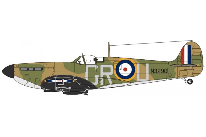 Classic Kit letadlo A01071B - Supermarine Spitfire Mk.Ia (1:72)