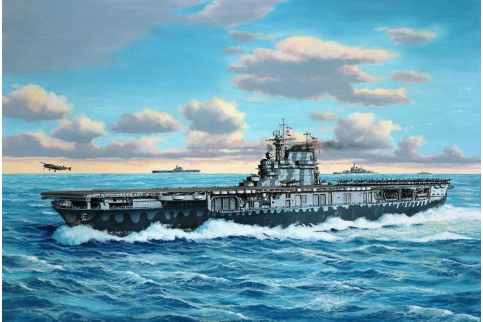 ModelSet loď 65823 - USS Hornet CV-8 (1:1200)
