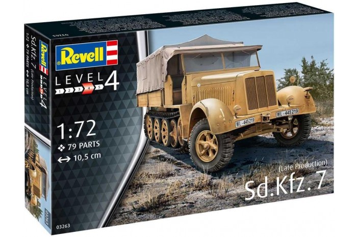 Sd.Kfz. 7 (Late Production) (1:72) - 03263