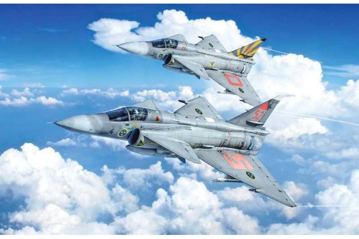 Model Kit letadlo 2785 -SAAB JA 37/AJ 37 VIGGEN (1:48)