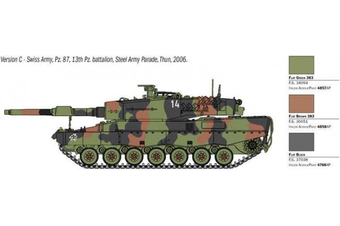 Model Kit tank 6559 - Leopard 2A4 (1:35)