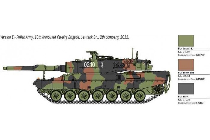 Model Kit tank 6559 - Leopard 2A4 (1:35)