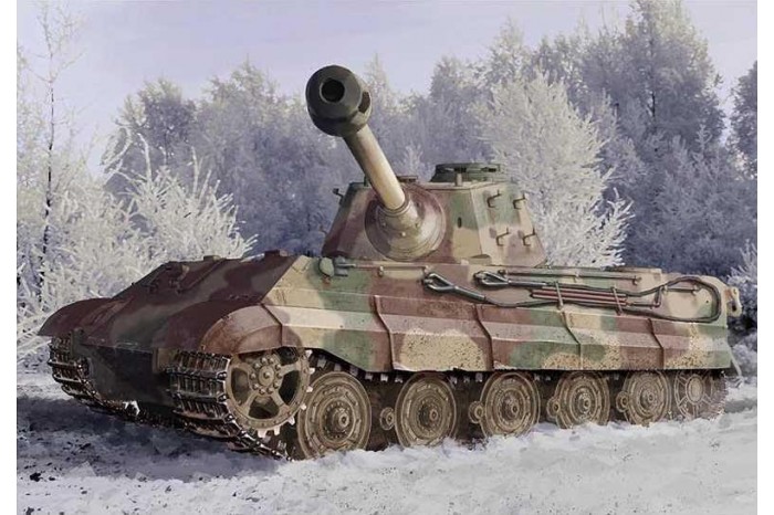 Kingtiger Late Production w/New Pattern Track s.Pz.Abt.506 Ardennes 1944 (1:35) - 6900