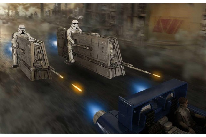 Build & Play SW 06768 -  Imperial Patrol Speeder