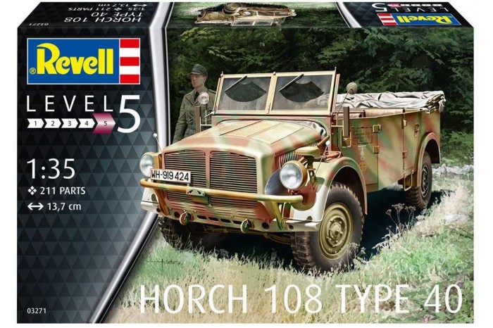 Plastic ModelKit military 03271 - Horch 108 Type 40 (1:35)
