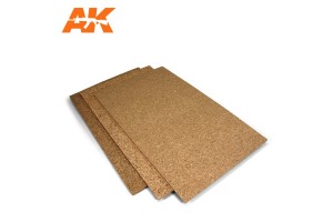 Cork Sheet 200x290x 6mm fine grained - 8052