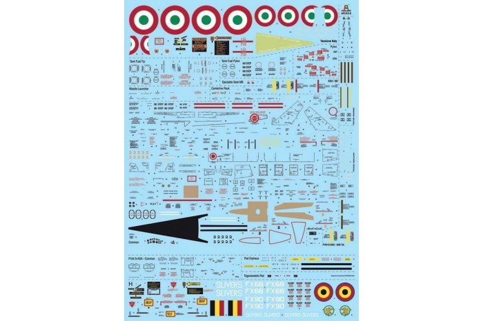 Model Kit letadlo 2514 - F-104 STARFIGHTER G/S - Upgraded Edition RF version  (1:32)