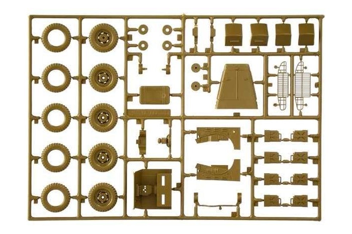 Model Kit military 6555 - M6 GUN MOTOR CARRIAGE WC-55 (1:35)