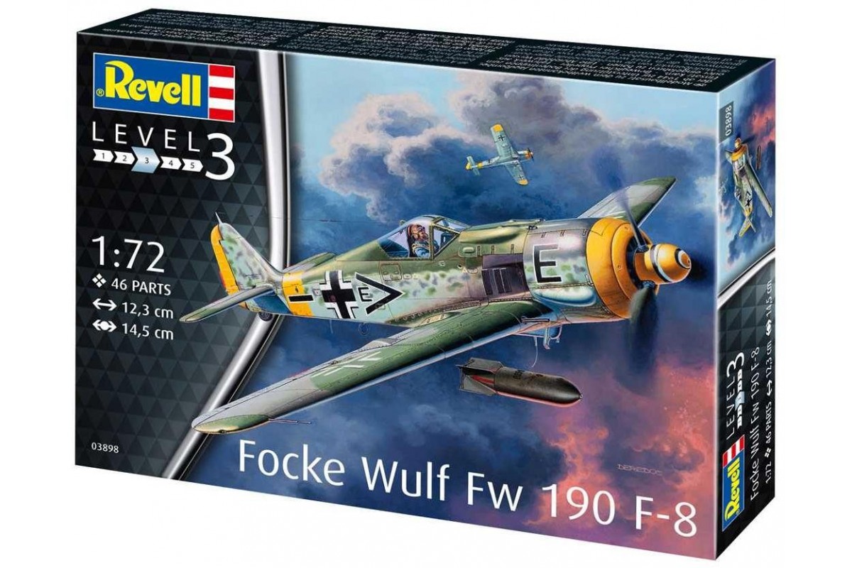 Revell 03898 Focke Wulf Fw190 F-8-1 72 for sale online 