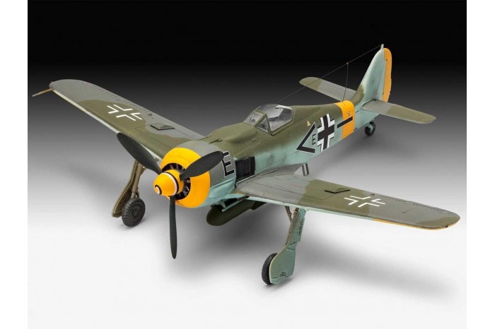 Maquette Revell Model Set Focke Wulf Fw190 F-8 1:72 - Maquette - Achat &  prix