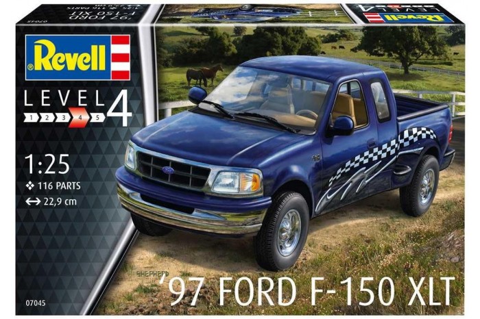 Plastic ModelKit auto 07045 - '97 Ford F-150 XLT (1:25)