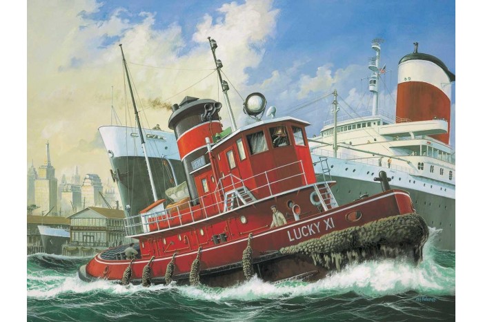 ModelSet loď 65207 - Harbour Tug Boat (1:108)