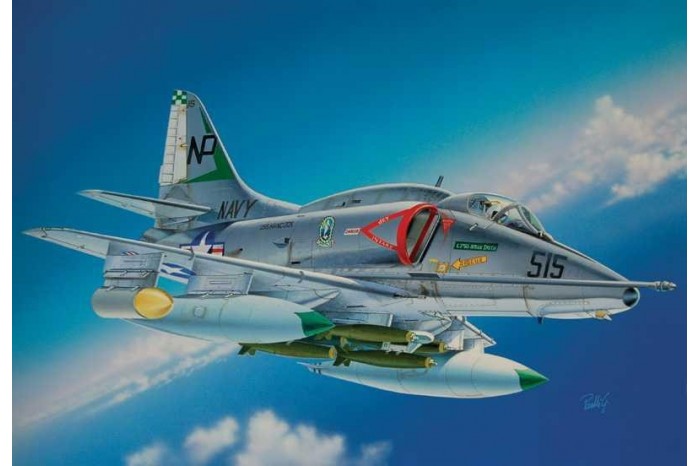 Model Kit letadlo 2671 - A-4 E/F/G Skyhawk (1:48)