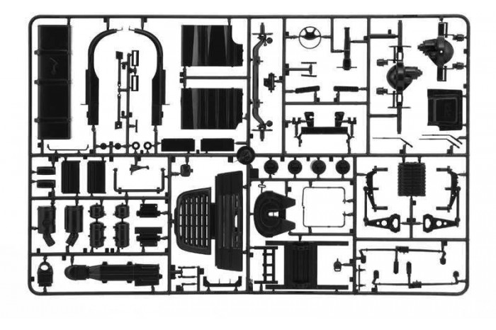 Model Kit truck 3933 - DAF XF105 Space America (1:24)