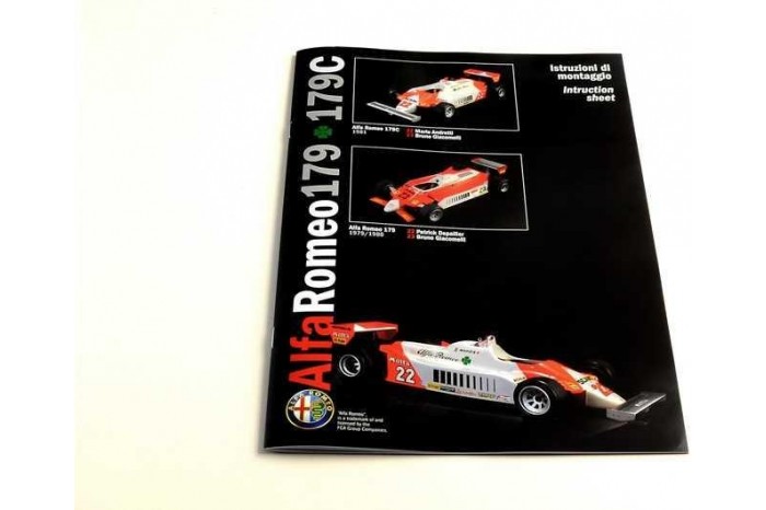 Model Kit auto 4704 - Alfa Romeo 179 - 179C (1:12)