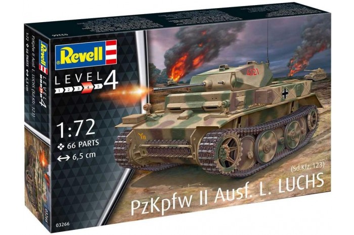 PzKpfw II Ausf.L LUCHS  (Sd.Kfz.123) (1:72) - 03266