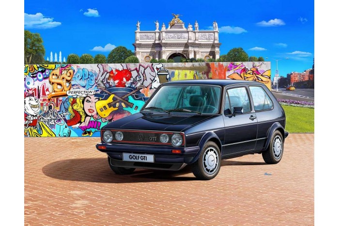 Gift-Set auto 05694 - 35 Years VW Golf 1 GTi Pirelli (1:24)