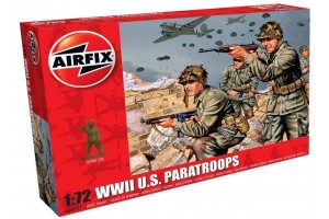 WWII US Paratroops (1:72) - A00751