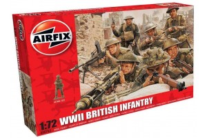 WWII British Infantry (1:72) - A00763