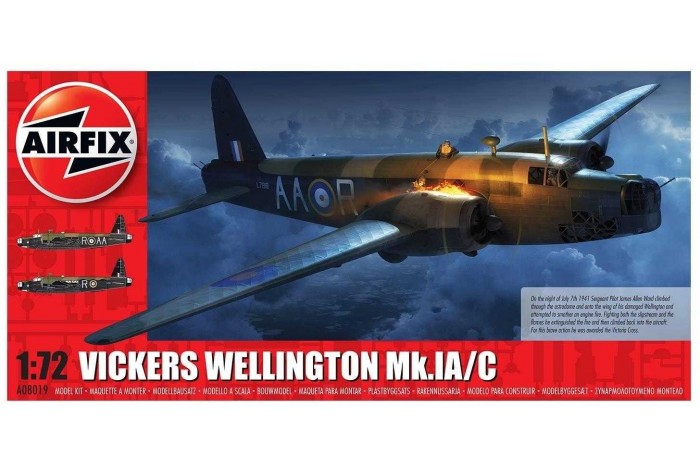 Classic Kit letadlo A08019 - Vickers Wellington Mk.IC (1:72)