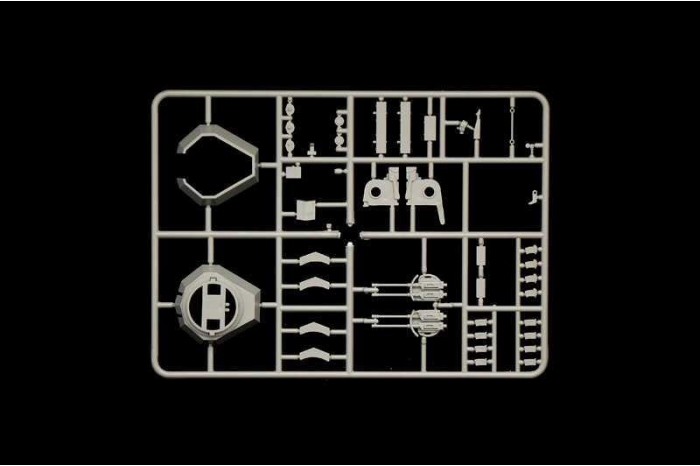Model Kit military 7074 - Flakpanzer IV Wirbelwind (1:72)