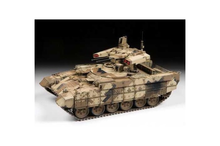 Model Kit tank 3695 - Terminator 2 Russ.Fire Support Vehicle (1:35)