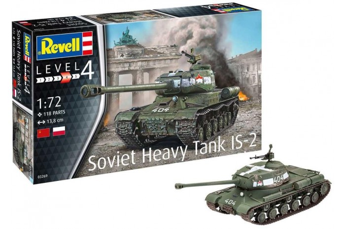 Plastic ModelKit tank 03269 - Soviet Heavy Tank IS-2 (1:72)
