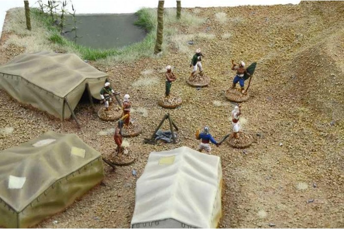 Model Kit diorama 6183 - Beau Geste  - Algerian Tuareg Revolt (1:72)