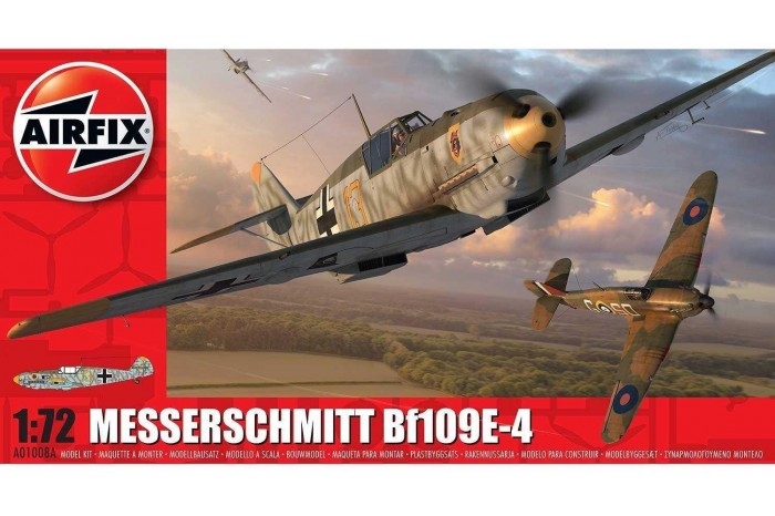 Classic Kit letadlo A01008A - Messerschmitt Bf109E-4 (1:72)