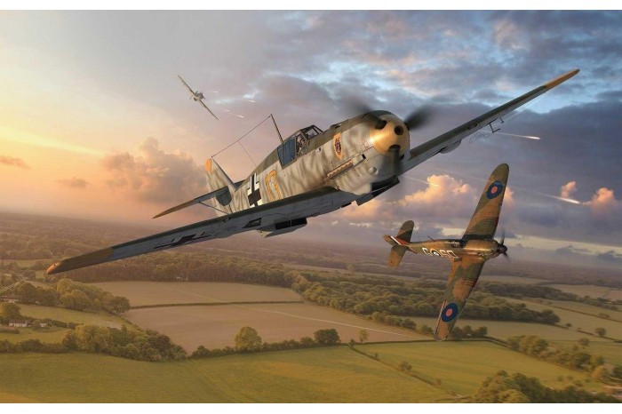Classic Kit letadlo A01008A - Messerschmitt Bf109E-4 (1:72)