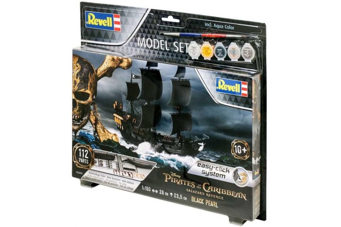 EasyClick ModelSet loď 65499 - Black Pearl (1:150)