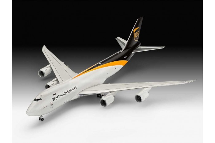 Plastic ModelKit letadlo 03912 - Boeing 747-8F UPS (1:144)