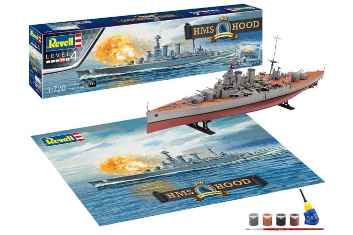 Gift-Set loď 05693 - 100 Years HMS Hood (1:720)